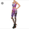 Star Wars Cosplay Costume For Women Wonder Captain America Deadpool Woman Croped Tops Leggings Sets | Vimost Shop.