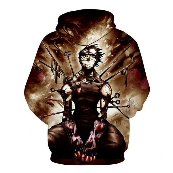 Men/women Tracksuits Tops Print  Hooded Anime Tokyo Ghoul Kaneki Ken 3D Hoodies Thin Autumn Sweatshirts | Vimost Shop.