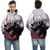 Men/women Tracksuits Tops Print  Hooded Anime Tokyo Ghoul Kaneki Ken 3D Hoodies Thin Autumn Sweatshirts | Vimost Shop.