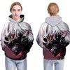Men/women Tracksuits Tops Print  Hooded Anime Tokyo Ghoul Kaneki Ken 3D Hoodies Thin Autumn Sweatshirts | Vimost Shop.