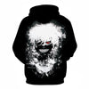 Men/women Tracksuits Tops Print  Hooded Anime Tokyo Ghoul Kaneki Ken 3D Hoodies Thin Autumn Sweatshirts | Vimost Shop.