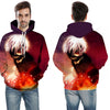 Men/women Tracksuits Tops Print  Hooded Anime Tokyo Ghoul Kaneki Ken 3D Hoodies Thin Autumn Sweatshirts | Vimost Shop.
