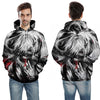 Men/women Tracksuits Tops Print  Hooded Anime Tokyo Ghoul Kaneki Ken 3D Hoodies Thin Autumn Sweatshirts | Vimost Shop.
