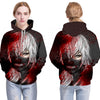Men/women Tracksuits Tops Print  Hooded Anime Tokyo Ghoul Kaneki Ken 3D Hoodies Thin Autumn Sweatshirts | Vimost Shop.