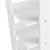 7-Tier Dual 14 Pair Shoe Rack Free Standing Concise Shelves Storage 2 Different Heights Shelves Durable Construction | Vimost Shop.