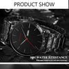 Military Black Steel Casual Japan Quartz Watches Man Fashion Business Luxury Brand Mens Clock male Date Analog Wristwatch | Vimost Shop.