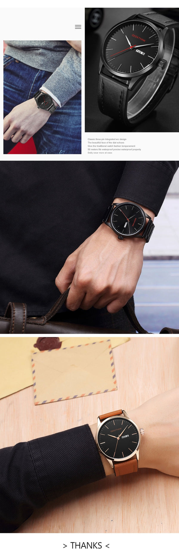 Military Black Steel Casual Japan Quartz Watches Man Fashion Business Luxury Brand Mens Clock male Date Analog Wristwatch | Vimost Shop.