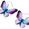 Acrylic Big Bright-coloured Butterfly Insect Earrings Dangle Drop Novelty Jewelry For Women Girls Ladies Teens Accessory | Vimost Shop.