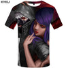 Tokyo Ghoul T-shirt Men Ken Kaneki T-shirts 3d Graffiti Tshirt Printed Japan Tshirts Casual Blood Anime Clothes | Vimost Shop.