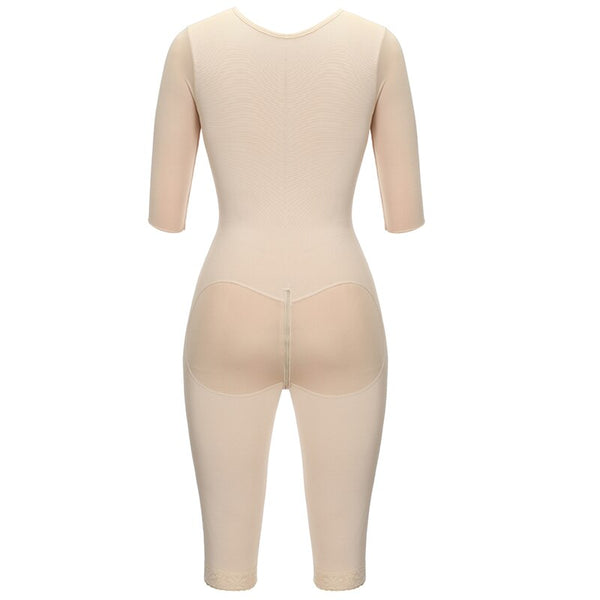 Women Full Body Shaper Post Partum Bodysuits Slimming Underwear Waist Girdles Trainer Butt Lifter Plus Size Shapewear | Vimost Shop.