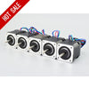 5PCS Nema 17 Stepper Motor 4-lead 48mm 59Ncm(84oz.in) 2A 1m Cable (17HS4801) Nema17 Step Motor for DIY 3D Printer CNC Robot XYZ | Vimost Shop.