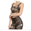3D Digital Print Woman Cropped Crop Top Sexy Fitness Tops Sleeveless Mechanical Gear women top | Vimost Shop.