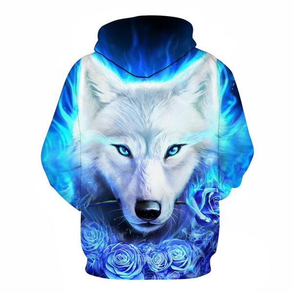 Native 3D Hoodies Men Women Sweatshirts Wolf Hoody Black Tracksuits Harajuku Pullover Streetwear Coat | Vimost Shop.
