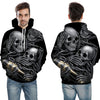 Men/Women 3d Hoodies Skulls Champagne Print  Hooded Hoodies Thin 3d Sweatshirts Hoody Autumn WintTops | Vimost Shop.