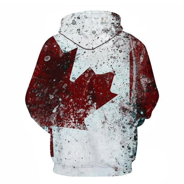 3D Hoodies National flag Canada Hoodies Sweatshirts Fashion Men Women Hoodies Germany/Brazil National flag 3D Hoodie | Vimost Shop.