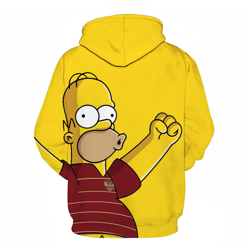 The Simpsons hoodies men women sweatshirts printed 3d hooded pullover hooded casual streetwear | Vimost Shop.