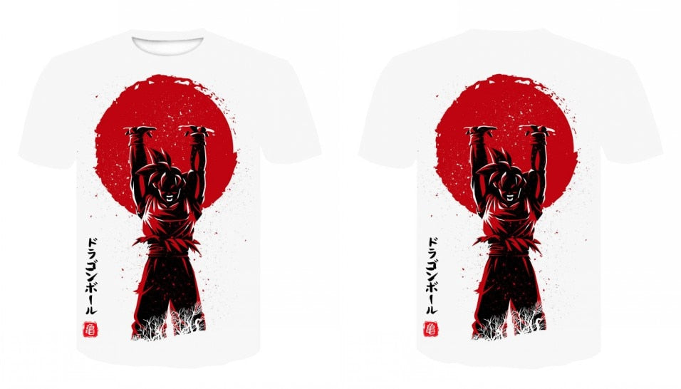 Manga dragon ball Z Super Saiyan Son Goku Anime 3D T-shirt Summer 2019 Newest Fashion Tee Tops Men Women Cartoon Casual T Shirt | Vimost Shop.