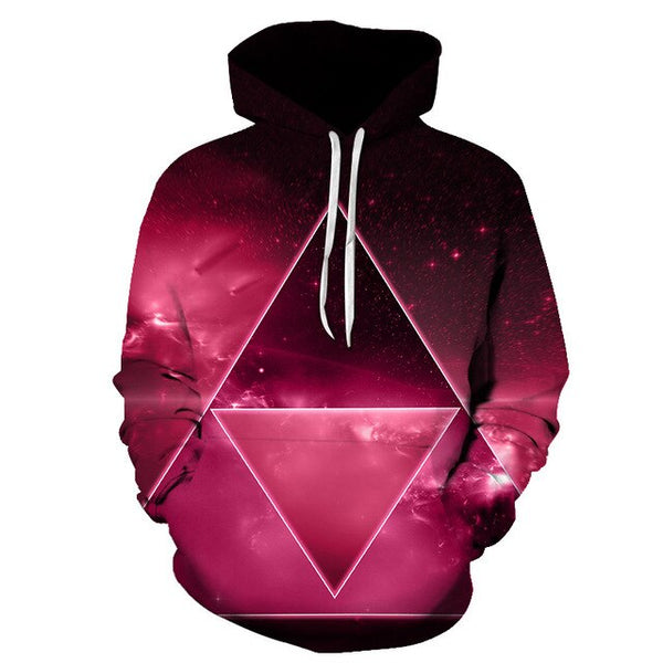 Galaxy Space 3D Printed Forest Cool Fashion Autumn Sweatshirt Thin Hooded Women Hoodie | Vimost Shop.