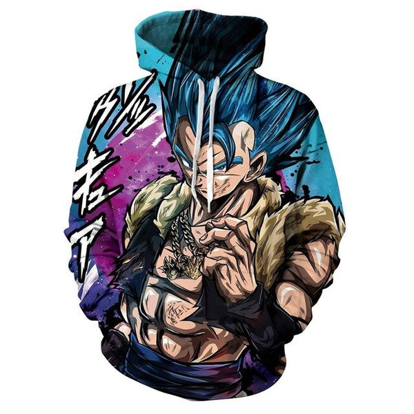 Dragon Ball Z 3D Hoodies Men/Women Pullovers Sweatshirts Strong Goku Print Male Hooded Tracksuits Hoody - Vimost Shop