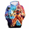 Dragon Ball Z 3D Hoodies Men/Women Pullovers Sweatshirts Strong Goku Print Male Hooded Tracksuits Hoody - Vimost Shop