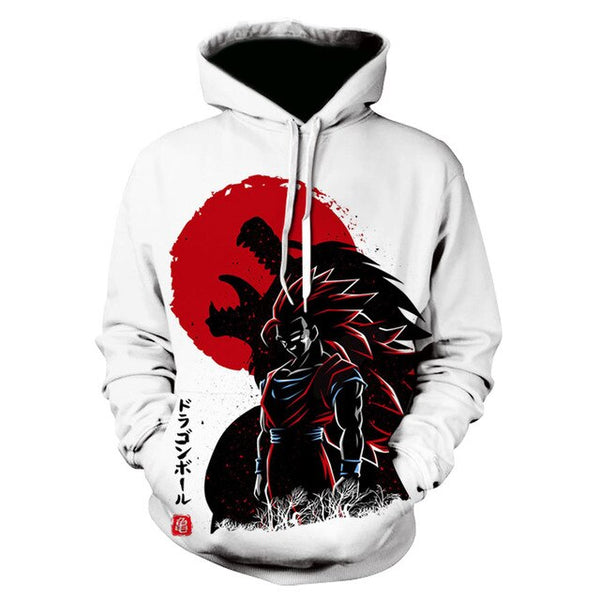 Dragon Ball Z 3D Hoodies Men/Women Pullovers Sweatshirts Strong Goku Print Male Hooded Tracksuits Hoody - Vimost Shop