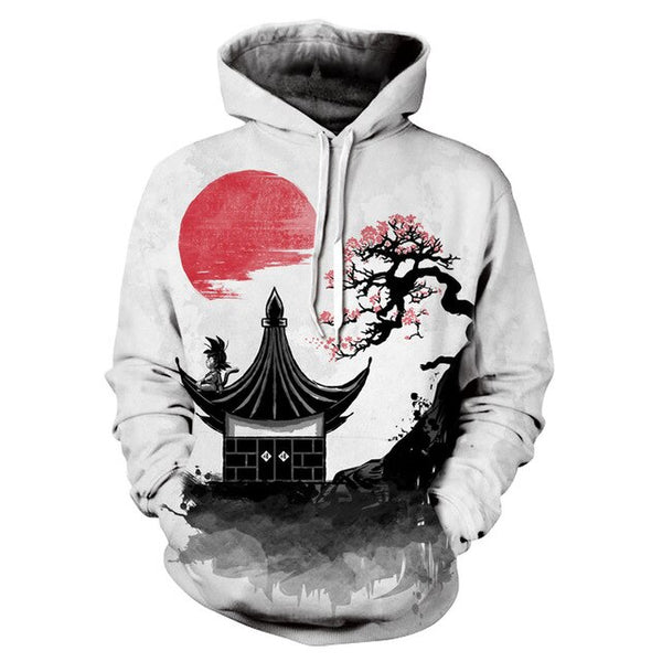 Dragon Ball Z 3D Hoodies Men/Women Pullovers Sweatshirts Strong Goku Print Male Hooded Tracksuits Hoody - Vimost Shop