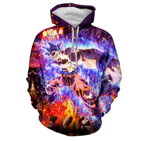 Dragon Ball Z 3D Hoodies Men/Women Pullovers Sweatshirts Strong Goku Print Male Hooded Tracksuits Hoody - Vimost Shop