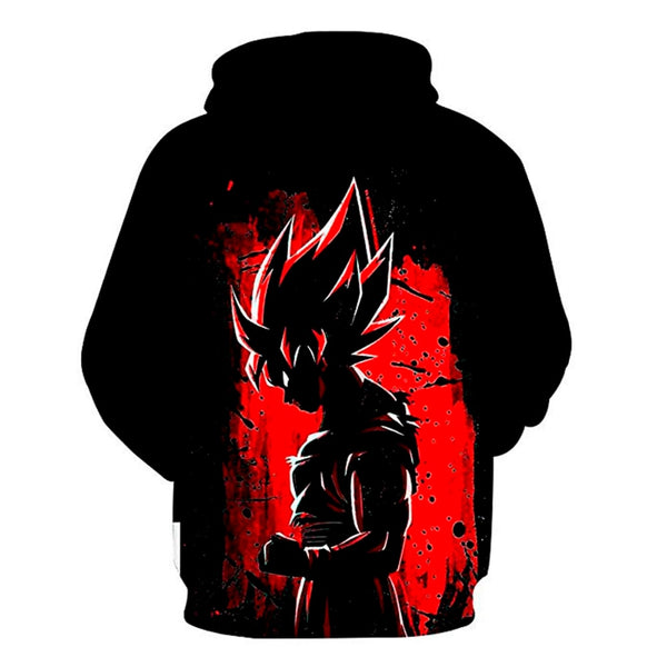 Dragon Ball Z 3D Hoodies Men/Women Pullovers Sweatshirts Strong Goku Print Male Hooded Tracksuits Hoody - Vimost Shop