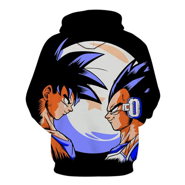 Dragon Ball Z 3D Hoodies Men/Women Pullovers Sweatshirts Strong Goku Print Male Hooded Tracksuits Hoody - Vimost Shop