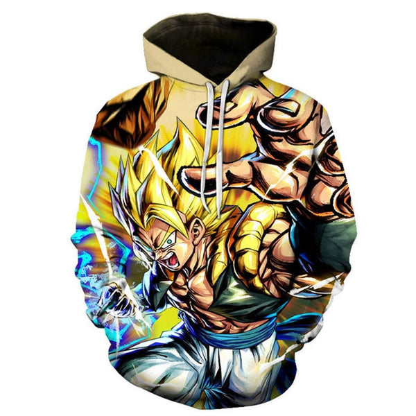 Dragon Ball Z 3D Hoodies Men/Women Pullovers Sweatshirts Strong Goku Print Male Hooded Tracksuits Hoody - Vimost Shop