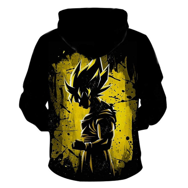 Dragon Ball Z 3D Hoodies Men/Women Pullovers Sweatshirts Strong Goku Print Male Hooded Tracksuits Hoody - Vimost Shop