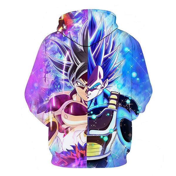 Dragon Ball Z 3D Hoodies Men/Women Pullovers Sweatshirts Strong Goku Print Male Hooded Tracksuits Hoody - Vimost Shop