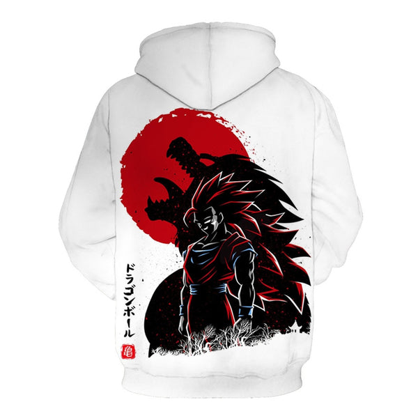 Dragon Ball Z 3D Hoodies Men/Women Pullovers Sweatshirts Strong Goku Print Male Hooded Tracksuits Hoody - Vimost Shop