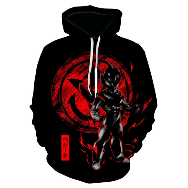 Dragon Ball Z 3D Hoodies Men/Women Pullovers Sweatshirts Strong Goku Print Male Hooded Tracksuits Hoody - Vimost Shop