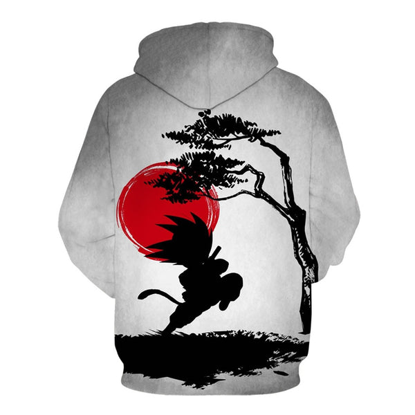 Dragon Ball Z 3D Hoodies Men/Women Pullovers Sweatshirts Strong Goku Print Male Hooded Tracksuits Hoody - Vimost Shop