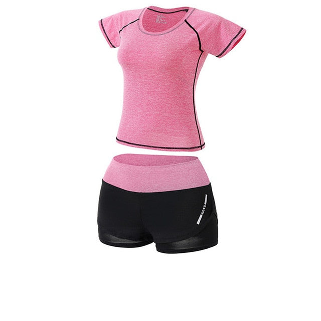 5Pcs Women's Yoga Sets Outdoor Running Yoga Quick Dry | Vimost Shop.