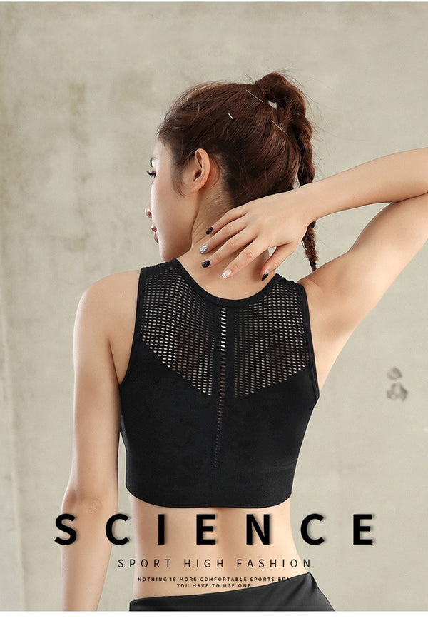 Gym Shockproof Shirt Running Workout Fast Dry Seamless Vest | Vimost Shop.