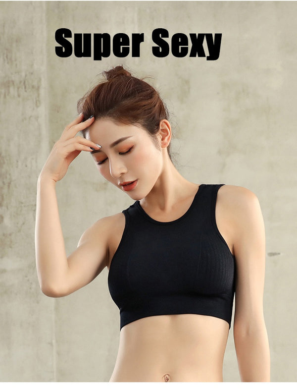 Gym Shockproof Shirt Running Workout Fast Dry Seamless Vest | Vimost Shop.