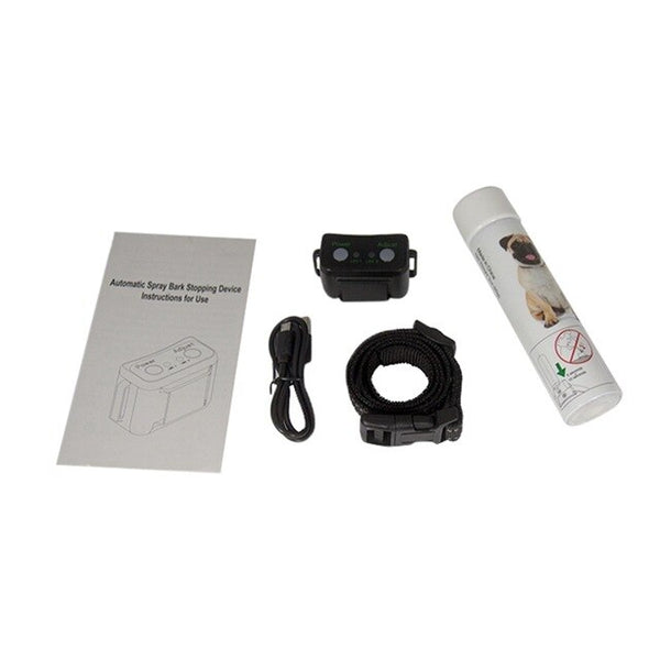 Waterproof Safe & Automatic Anti Bark Device USB Powered Spray & Sound Bark Collar | Vimost Shop.