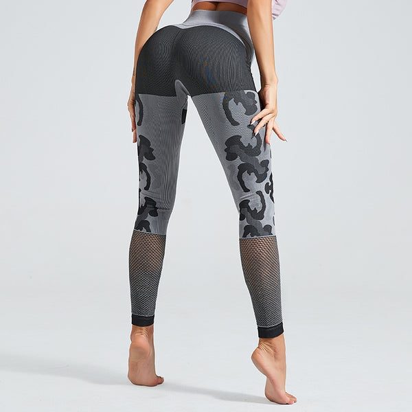 Stretchy Camo Sport Fitness Leggings Women High Waist Seamless Yoga Pants | Vimost Shop.