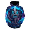 Novelty Flame Lion Hoodie Men's Animal Men's Clothing Flame Hoodie Sweatshirt Sweatshirt 3D Hoodie Sportswear Unisex clothing | Vimost Shop.
