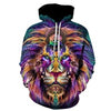 Novelty Flame Lion Hoodie Men's Animal Men's Clothing Flame Hoodie Sweatshirt Sweatshirt 3D Hoodie Sportswear Unisex clothing | Vimost Shop.
