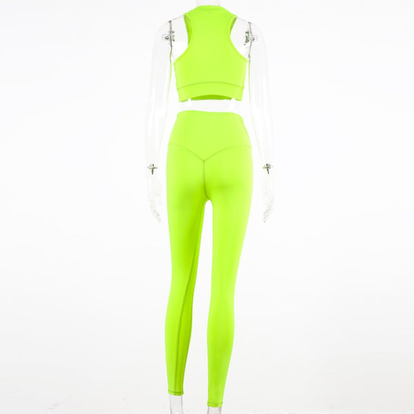 Yoga Set High Waist Tummy Control Women's Tracksuit Runing Fitness | Vimost Shop.