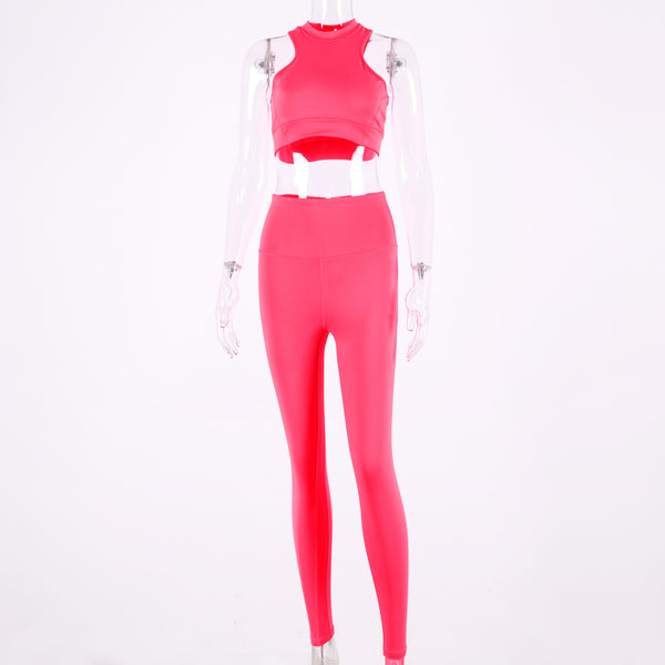 Yoga Set High Waist Tummy Control Women's Tracksuit Runing Fitness | Vimost Shop.