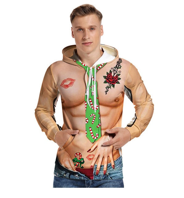 Funny 3D Unisex Christmas Sweater Pullover Lovers Clothing | Vimost Shop.