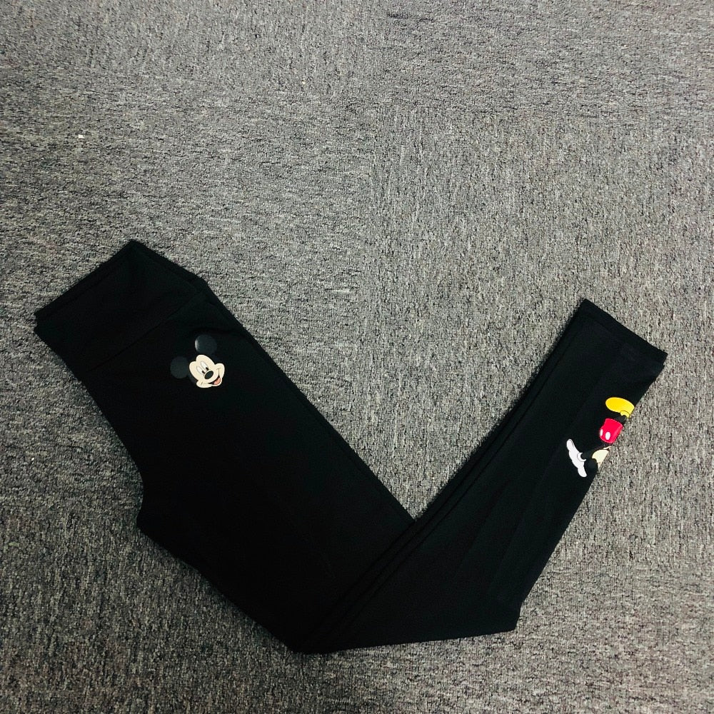 Yoga Pants Mickey Women Push Up Sports Running Sportswear Fitness Leggings | Vimost Shop.