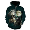 Funny Wolf Hoodies Men 3D Sweatshirts Brand Hooded Pullover Male Tracksuits Unisex | Vimost Shop.