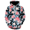 Men/Women autumn winter Hoodies Men's Sweatshirts Rose flower print Sweatshirts Plus Size 5XL Loose pullover Hoodie Tops | Vimost Shop.