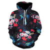 Men/Women autumn winter Hoodies Men's Sweatshirts Rose flower print Sweatshirts Plus Size 5XL Loose pullover Hoodie Tops | Vimost Shop.