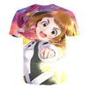 Summer High-Quality Unisex Boku No Hero T Shirt My Hero Academia Tees T-Shirt Tshirt Harajuku Yoh Asakura Midoriya Izuku T-shirt | Vimost Shop.